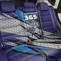 Custom Extreme Motocross Racing Back Car Seat Cover with Rider Graphic - Wonder Print Shop