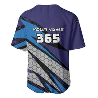 Custom Extreme Motocross Racing Baseball Jersey with Rider Graphic - Wonder Print Shop
