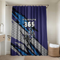 Custom Extreme Motocross Racing Bathroom Set with Rider Graphic - Wonder Print Shop