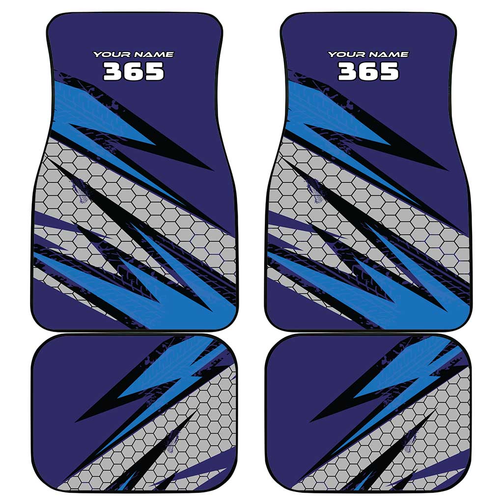 Custom Extreme Motocross Racing Car Mats with Rider Graphic - Wonder Print Shop