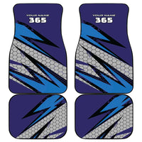 Custom Extreme Motocross Racing Car Mats with Rider Graphic - Wonder Print Shop