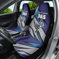 Custom Extreme Motocross Racing Car Seat Cover with Rider Graphic - Wonder Print Shop
