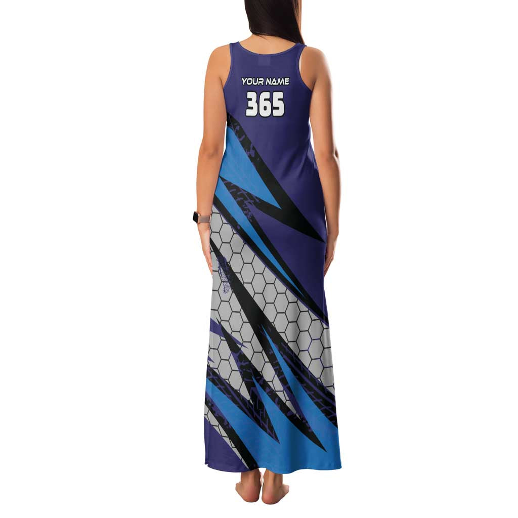 Custom Extreme Motocross Racing Family Matching Tank Maxi Dress and Hawaiian Shirt with Rider Graphic - Wonder Print Shop