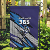 Custom Extreme Motocross Racing Garden Flag with Rider Graphic - Wonder Print Shop