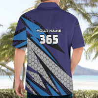 Custom Extreme Motocross Racing Hawaiian Shirt with Rider Graphic - Wonder Print Shop
