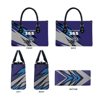 Custom Extreme Motocross Racing Leather Bag with Rider Graphic - Wonder Print Shop