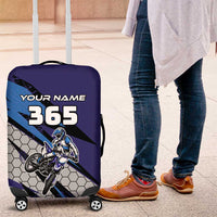 Custom Extreme Motocross Racing Luggage Cover with Rider Graphic - Wonder Print Shop
