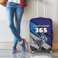 Custom Extreme Motocross Racing Luggage Cover with Rider Graphic - Wonder Print Shop