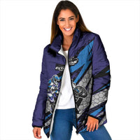 Custom Extreme Motocross Racing Padded Jacket with Rider Graphic - Wonder Print Shop