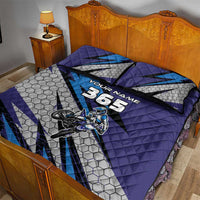 Custom Extreme Motocross Racing Quilt Bed Set with Rider Graphic - Wonder Print Shop