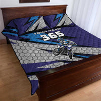 Custom Extreme Motocross Racing Quilt Bed Set with Rider Graphic - Wonder Print Shop