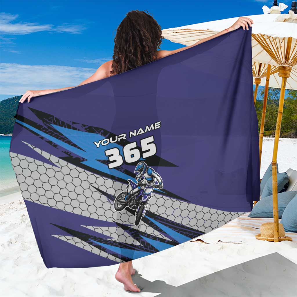 Custom Extreme Motocross Racing Sarong with Rider Graphic - Wonder Print Shop