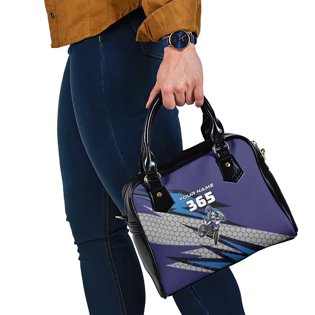 Custom Extreme Motocross Racing Shoulder Handbag with Rider Graphic - Wonder Print Shop
