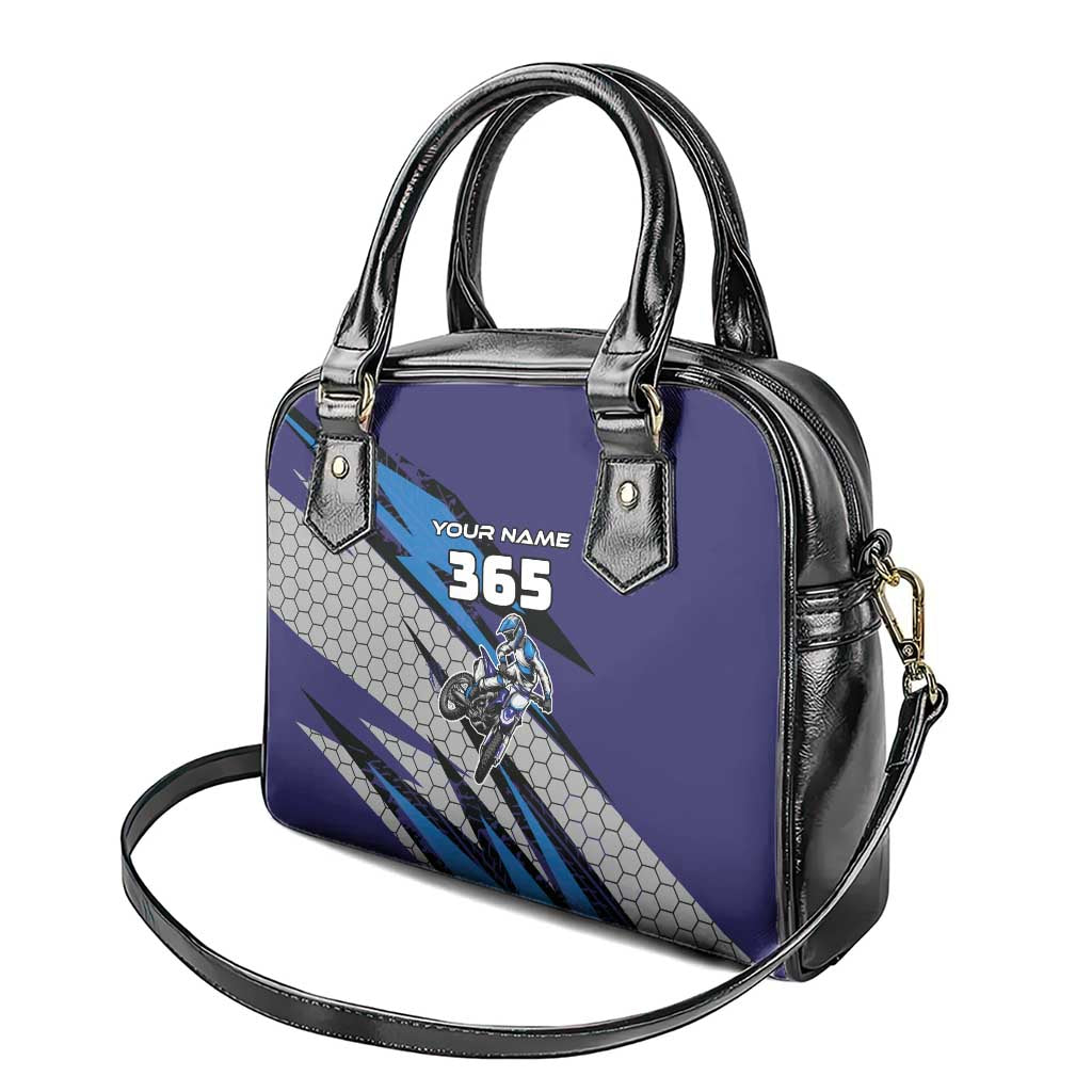 Custom Extreme Motocross Racing Shoulder Handbag with Rider Graphic - Wonder Print Shop