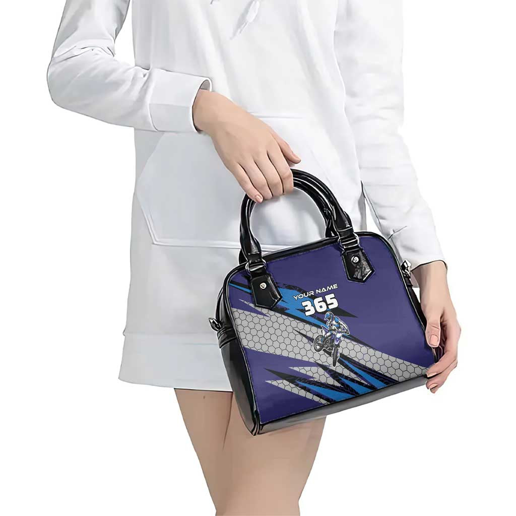 Custom Extreme Motocross Racing Shoulder Handbag with Rider Graphic - Wonder Print Shop