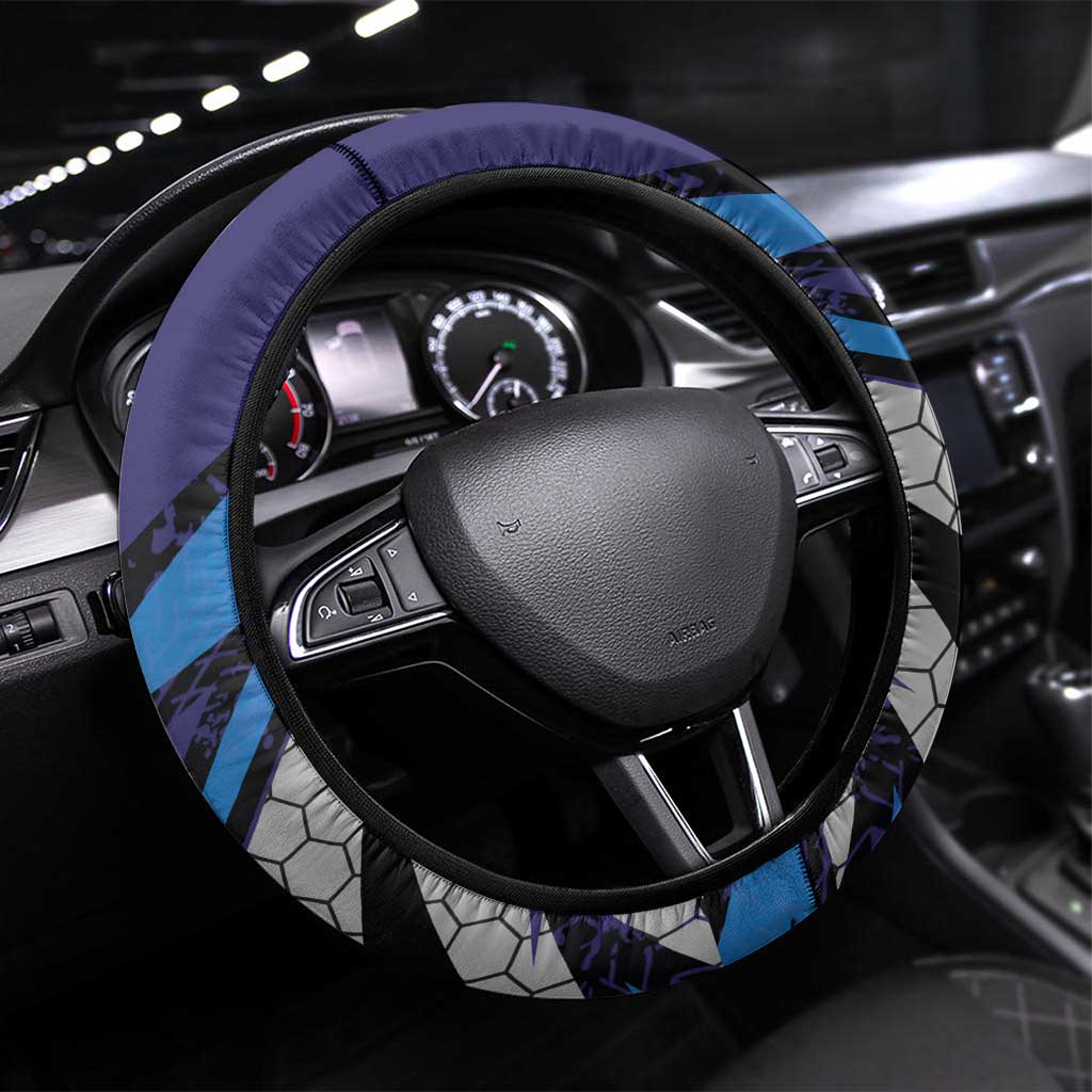 Extreme Motocross Racing Steering Wheel Cover with Rider Graphic - Wonder Print Shop