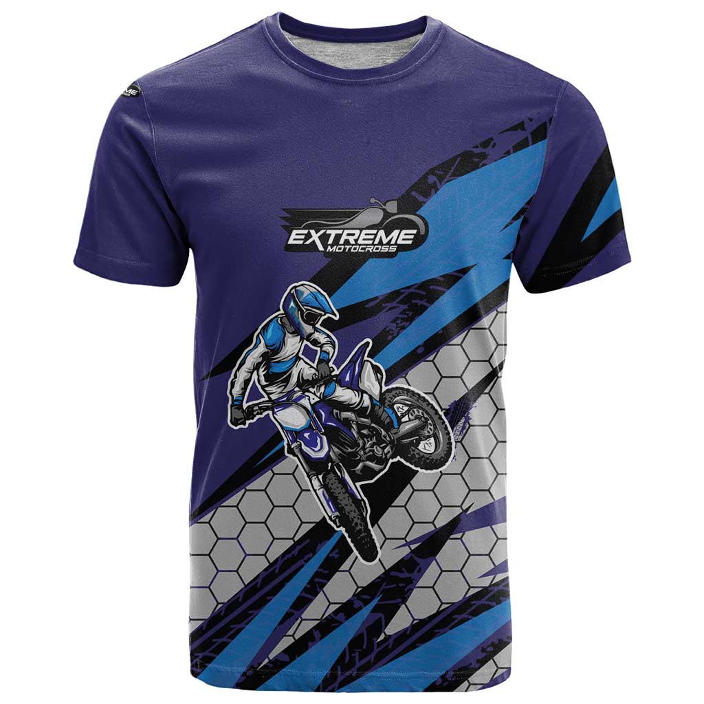 Custom Extreme Motocross Racing T Shirt with Rider Graphic - Wonder Print Shop