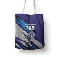 Custom Extreme Motocross Racing Tote Bag with Rider Graphic - Wonder Print Shop