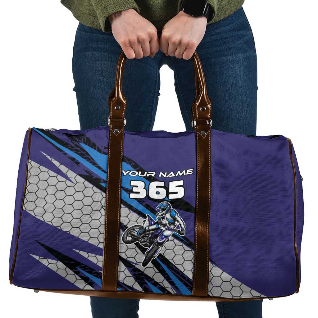 Custom Extreme Motocross Racing Travel Bag with Rider Graphic - Wonder Print Shop