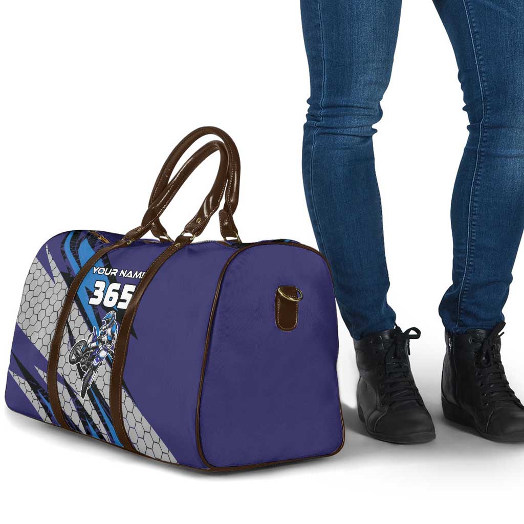 Custom Extreme Motocross Racing Travel Bag with Rider Graphic - Wonder Print Shop