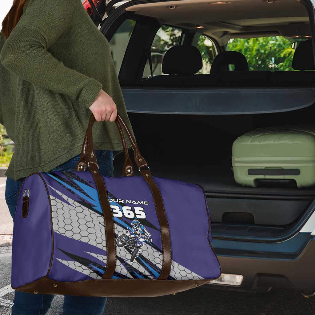 Custom Extreme Motocross Racing Travel Bag with Rider Graphic - Wonder Print Shop