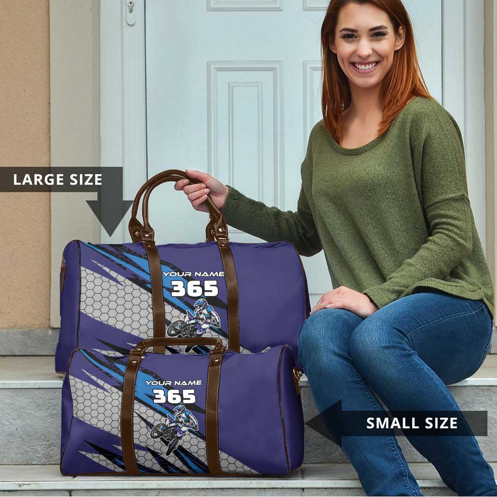 Custom Extreme Motocross Racing Travel Bag with Rider Graphic - Wonder Print Shop