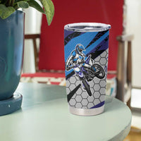 Custom Extreme Motocross Racing Tumbler Cup with Rider Graphic - Wonder Print Shop