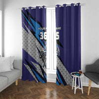 Custom Extreme Motocross Racing Window Curtain with Rider Graphic - Wonder Print Shop