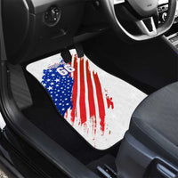 Custom Patriotic Motocross Car Mats with American Flag - Wonder Print Shop