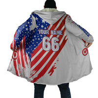Custom Patriotic Motocross Cloak with American Flag - Wonder Print Shop