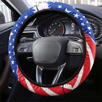 Patriotic Motocross Steering Wheel Cover with American Flag - Wonder Print Shop