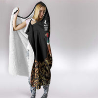Pheasant Hunting Hooded Blanket with Woodland Forest Scene and Autumn Foliage Pattern - Wonder Print Shop