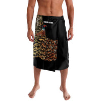 Custom Pheasant Hunting Lavalava with Woodland Forest Scene and Autumn Foliage Pattern - Wonder Print Shop