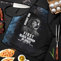 Mae Jemison Apron with NASA Spacesuit Portrait, First Black Woman - Wonder Print Shop