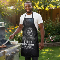 Mae Jemison Apron with NASA Spacesuit Portrait, First Black Woman - Wonder Print Shop