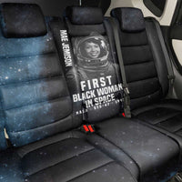 Mae Jemison Back Car Seat Cover with NASA Spacesuit Portrait, First Black Woman - Wonder Print Shop