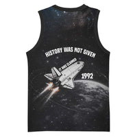 Mae Jemison Basketball Jersey with NASA Spacesuit Portrait, First Black Woman - Wonder Print Shop