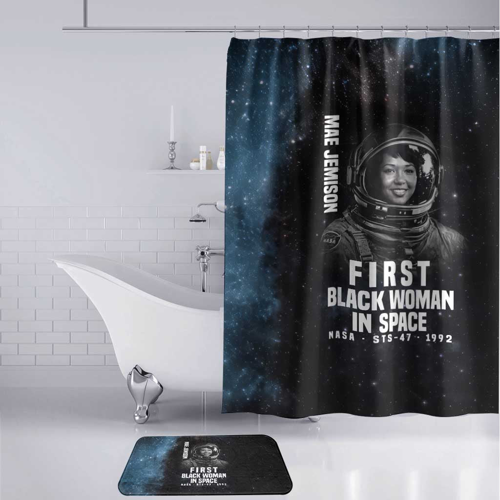 Mae Jemison Bathroom Set with NASA Spacesuit Portrait, First Black Woman - Wonder Print Shop