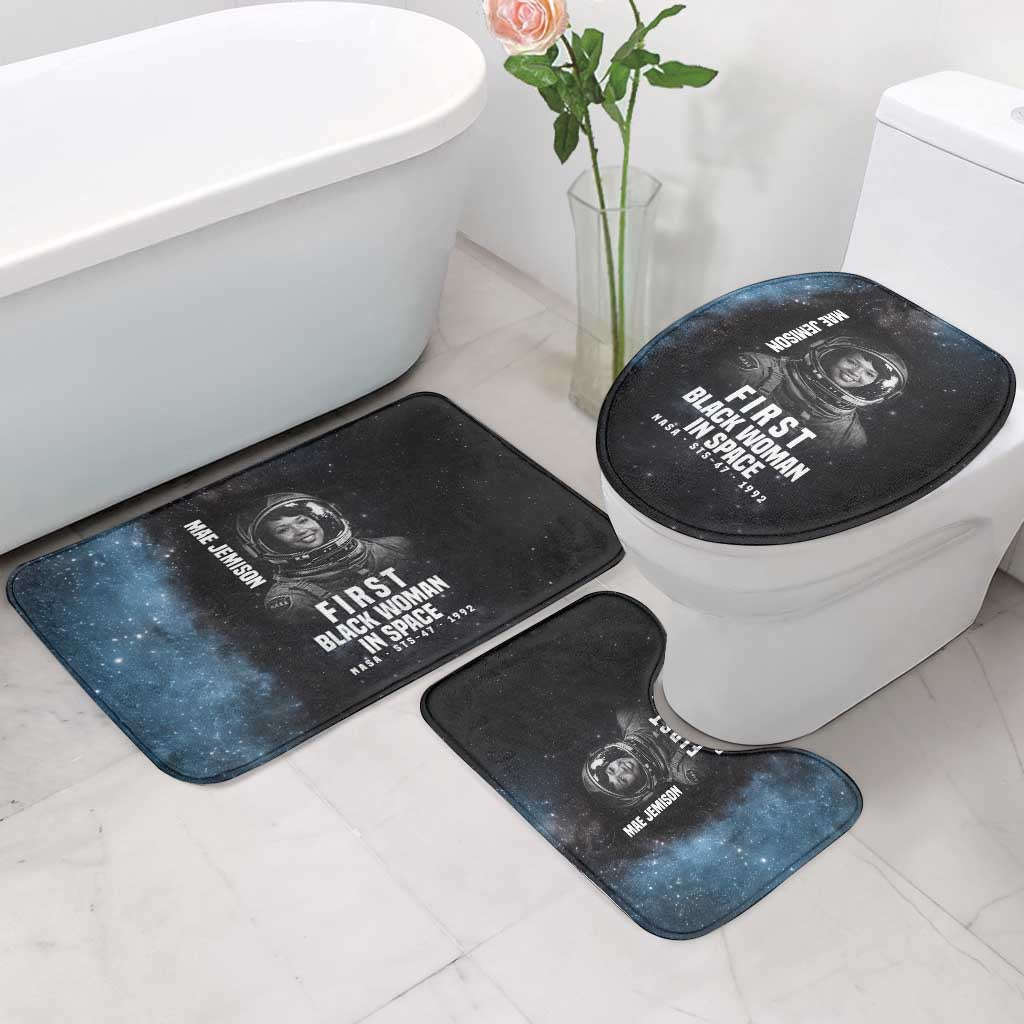 Mae Jemison Bathroom Set with NASA Spacesuit Portrait, First Black Woman - Wonder Print Shop