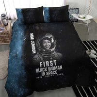 Mae Jemison Bedding Set with NASA Spacesuit Portrait, First Black Woman - Wonder Print Shop