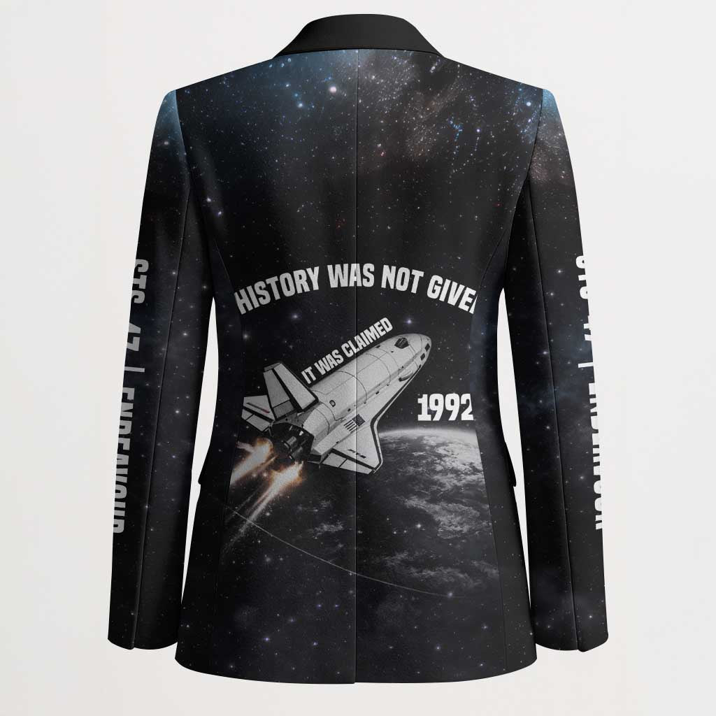 Mae Jemison Blazer with NASA Spacesuit Portrait, First Black Woman - Wonder Print Shop