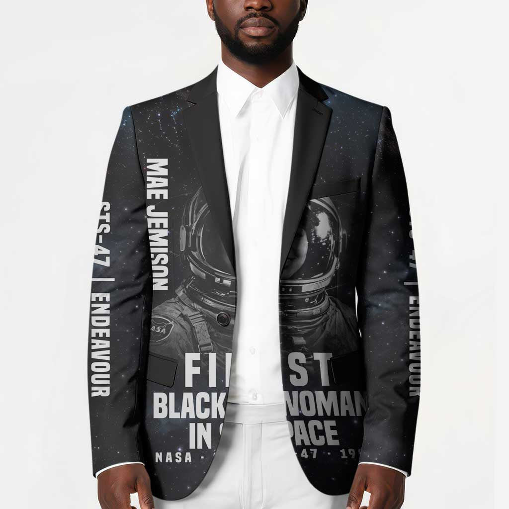 Mae Jemison Blazer with NASA Spacesuit Portrait, First Black Woman - Wonder Print Shop