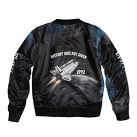Mae Jemison Bomber Jacket with NASA Spacesuit Portrait, First Black Woman - Wonder Print Shop