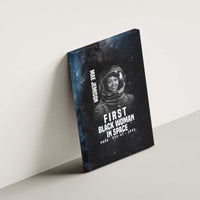 Mae Jemison Canvas Wall Art with NASA Spacesuit Portrait, First Black Woman - Wonder Print Shop