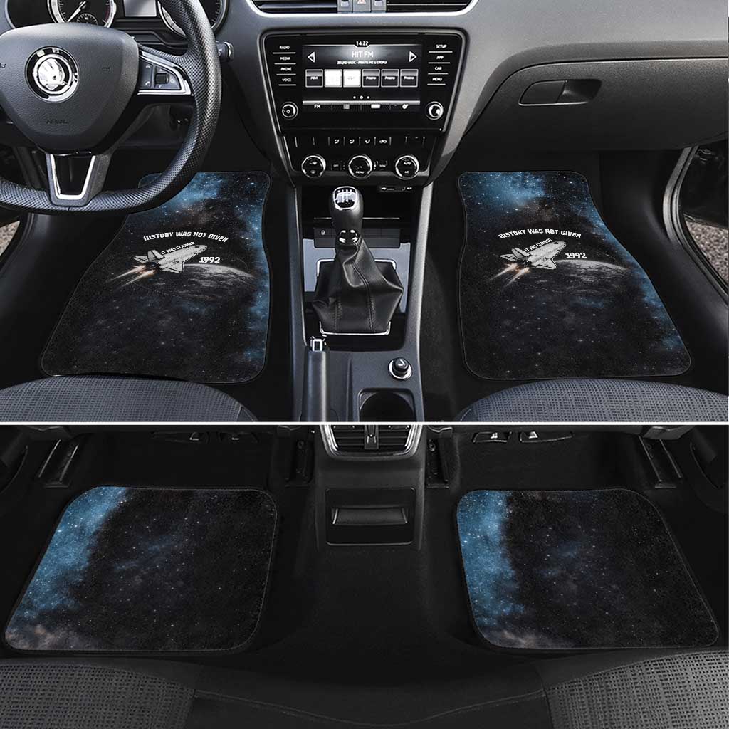 Mae Jemison Car Mats with NASA Spacesuit Portrait, First Black Woman - Wonder Print Shop