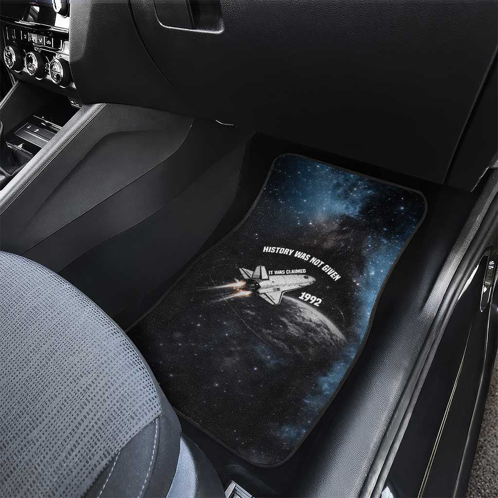 Mae Jemison Car Mats with NASA Spacesuit Portrait, First Black Woman - Wonder Print Shop