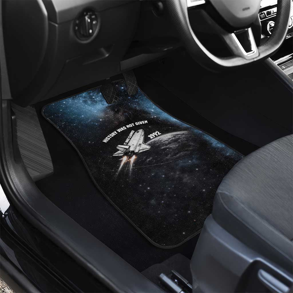 Mae Jemison Car Mats with NASA Spacesuit Portrait, First Black Woman - Wonder Print Shop