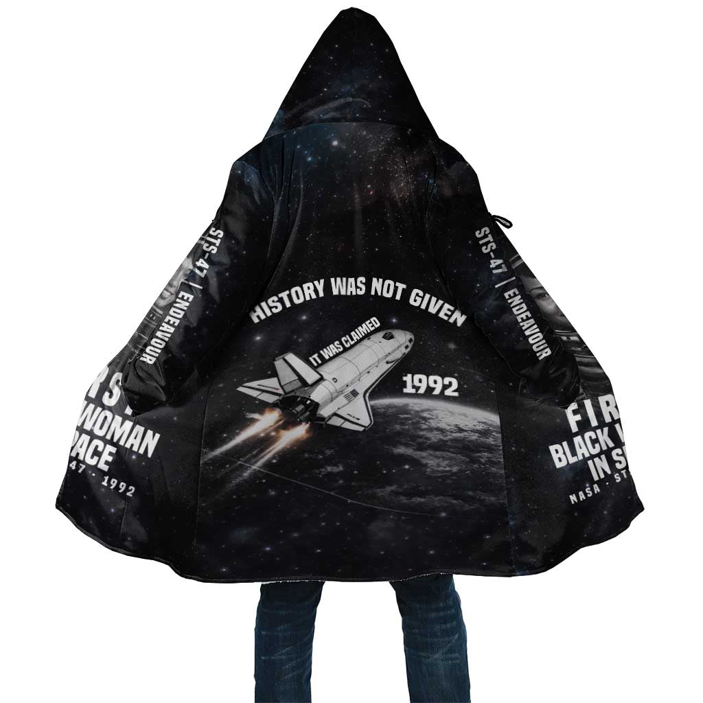 Mae Jemison Cloak with NASA Spacesuit Portrait, First Black Woman - Wonder Print Shop