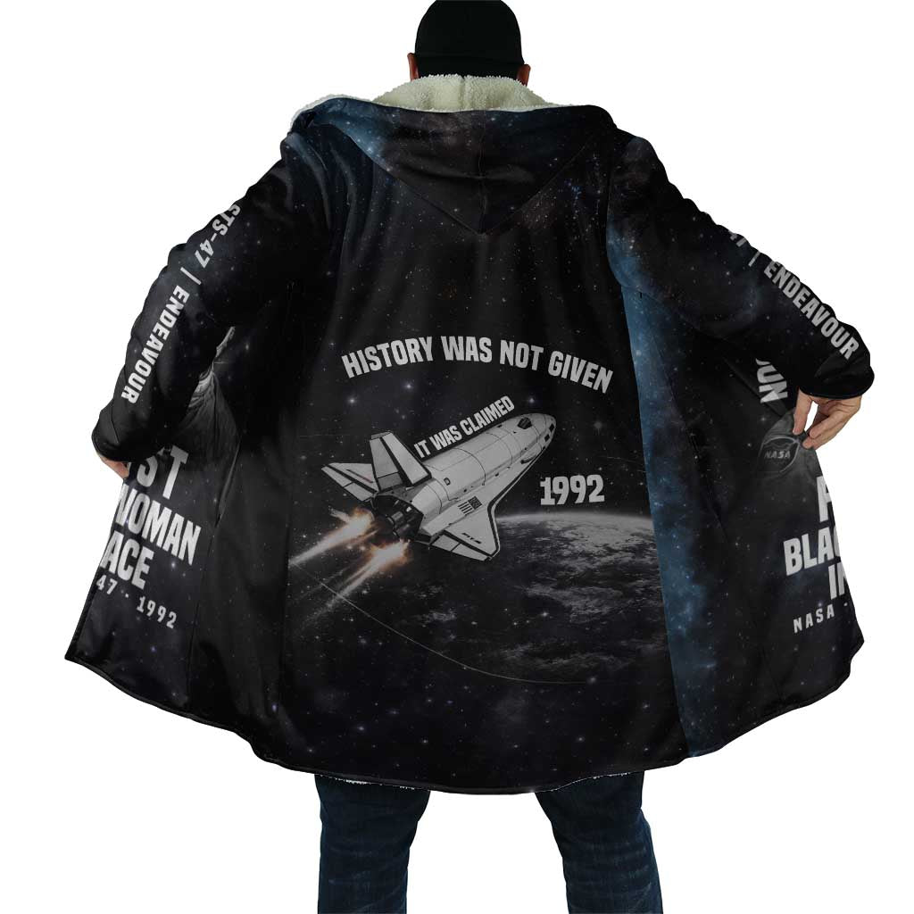 Mae Jemison Cloak with NASA Spacesuit Portrait, First Black Woman - Wonder Print Shop