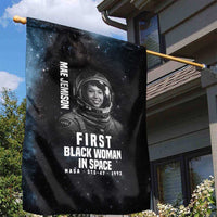 Mae Jemison Garden Flag with NASA Spacesuit Portrait, First Black Woman - Wonder Print Shop
